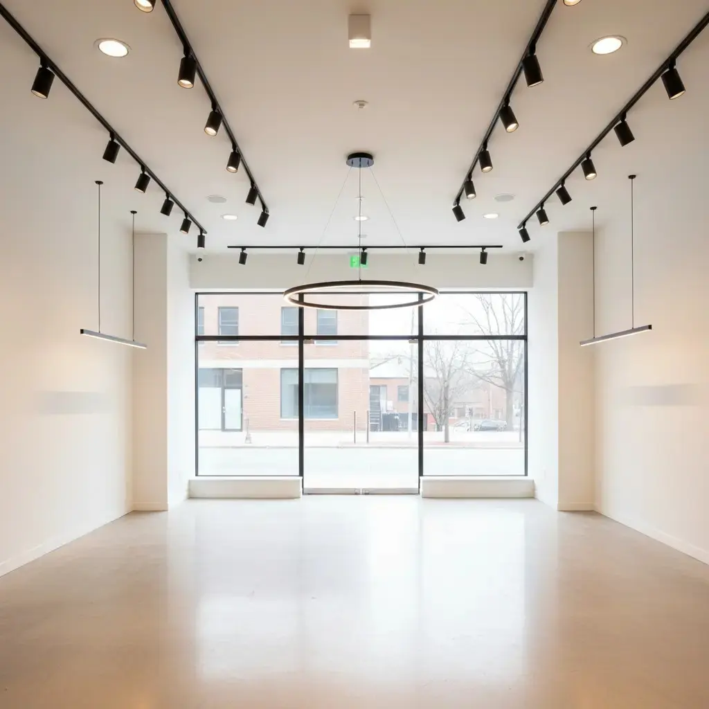 Il·luminació LED en Local Comercial